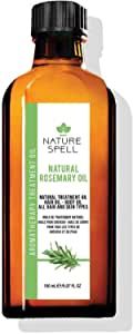 Nature Spell Rosemary Oil for Hair & Skin 150ml – Rosemary Oil for Hair Growth – Treat Dry Da... | Amazon (UK)