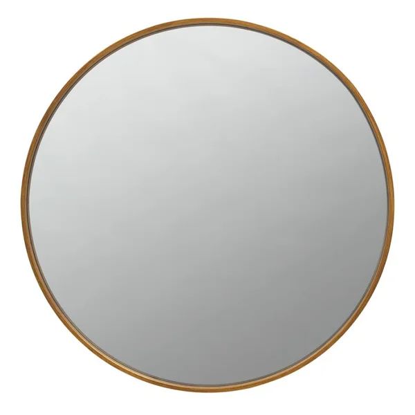 Maudie Round Metal Wall Mirror | Wayfair North America