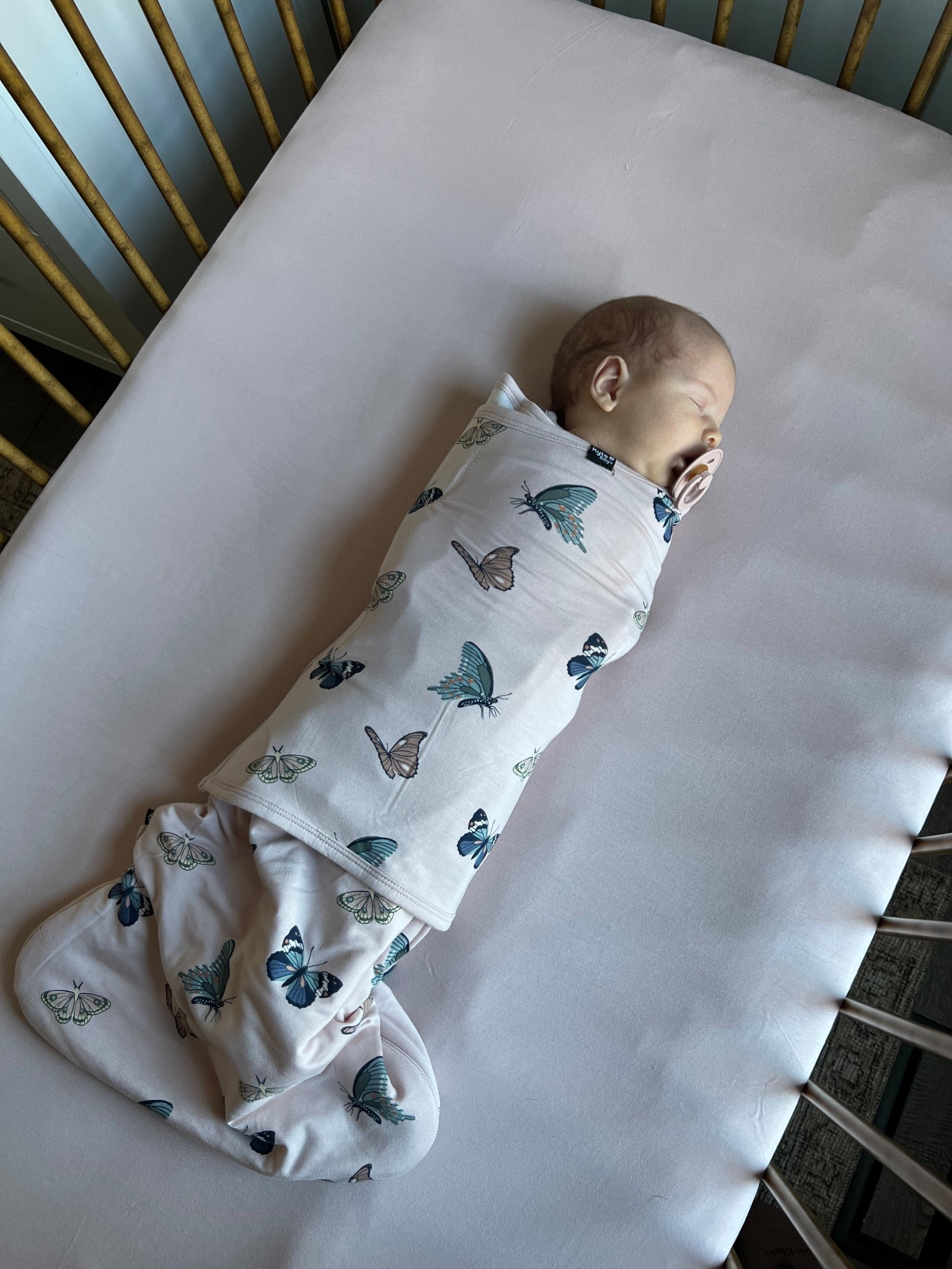 All cozied up with @kytebaby 🦋💗💫💤

#ad Logan loves being swaddled, she won’t sleep unless she’s wrapped up. We are loving the sleep bag swaddler from Kyte! It’s made from the super soft bamboo fabric Kyte is known for and the 1.0 tog sleep bag provides the perfect consistent temperature for safe sleep. Plus, the swaddle wrap is fully removable once swaddling is no longer recommended! 

#LTKBump #LTKBaby