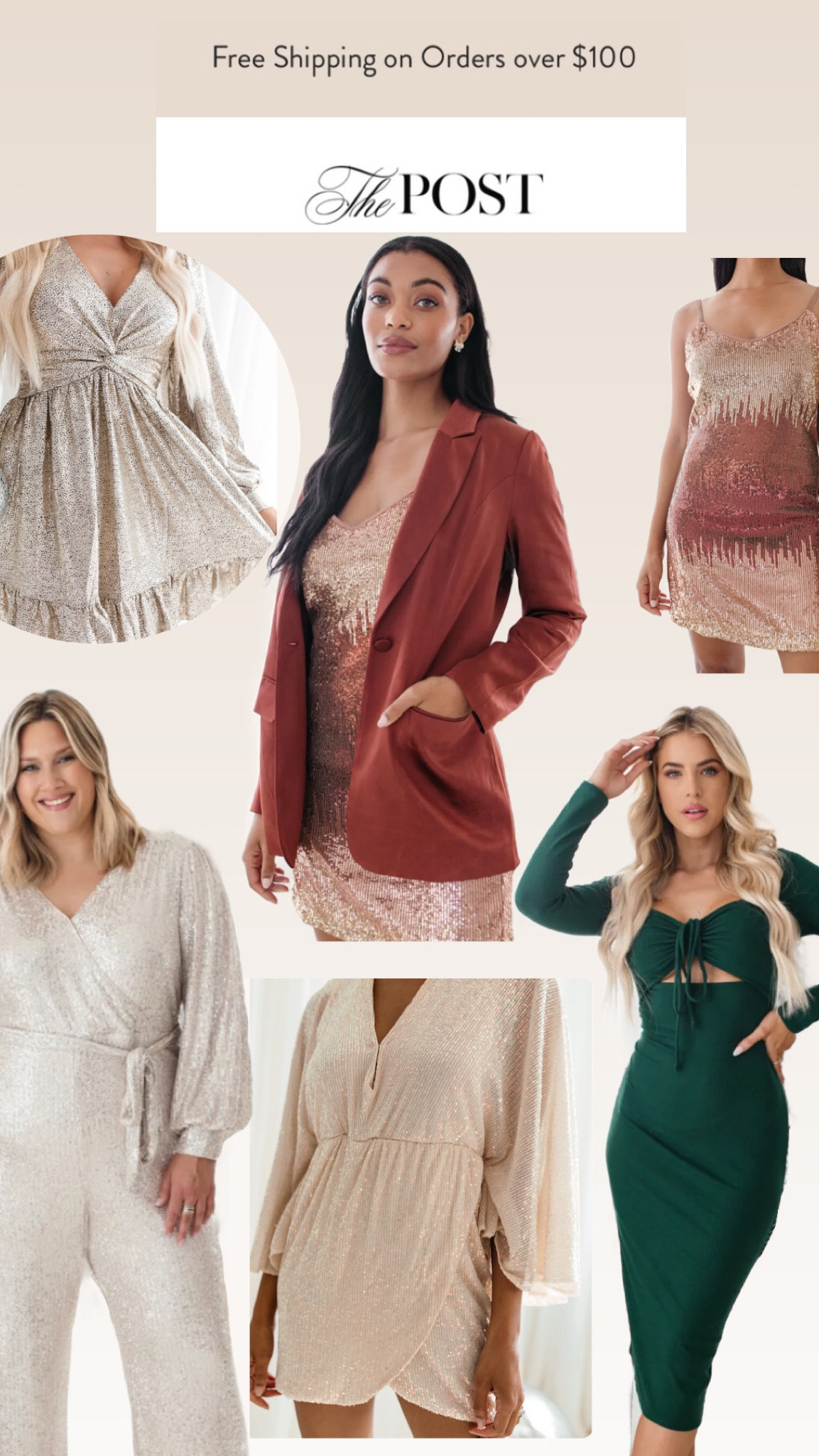 ✨Tis the Season to Sparkle & Shine✨
The Post ~NEW~ DOOR BUSTERS 30-70% Sitewide!  Check EVERYTHING off your Holiday Wish List Starting TOMORROW 11/24 all $45 and under! Starting 11/24 at 8 PM CST! Do not miss this amazing holiday sale babes!! Thank you for all your positivity and support.

#holidayoutfit #holidaylook #holidayfit #satin #blazer #jumpsuit #sequindress
#sitewidesale #thepost #postie #holidaydoorbusters #cowboyboots #graphictees #ltkunder100 #ltksalealert

Follow my shop @katie_dial on the @shop.LTK app to shop this post and get my exclusive app-only content!

#liketkit #LTKunder50 #LTKGiftGuide #LTKHoliday
@shop.ltk
https://liketk.it/3VrTK