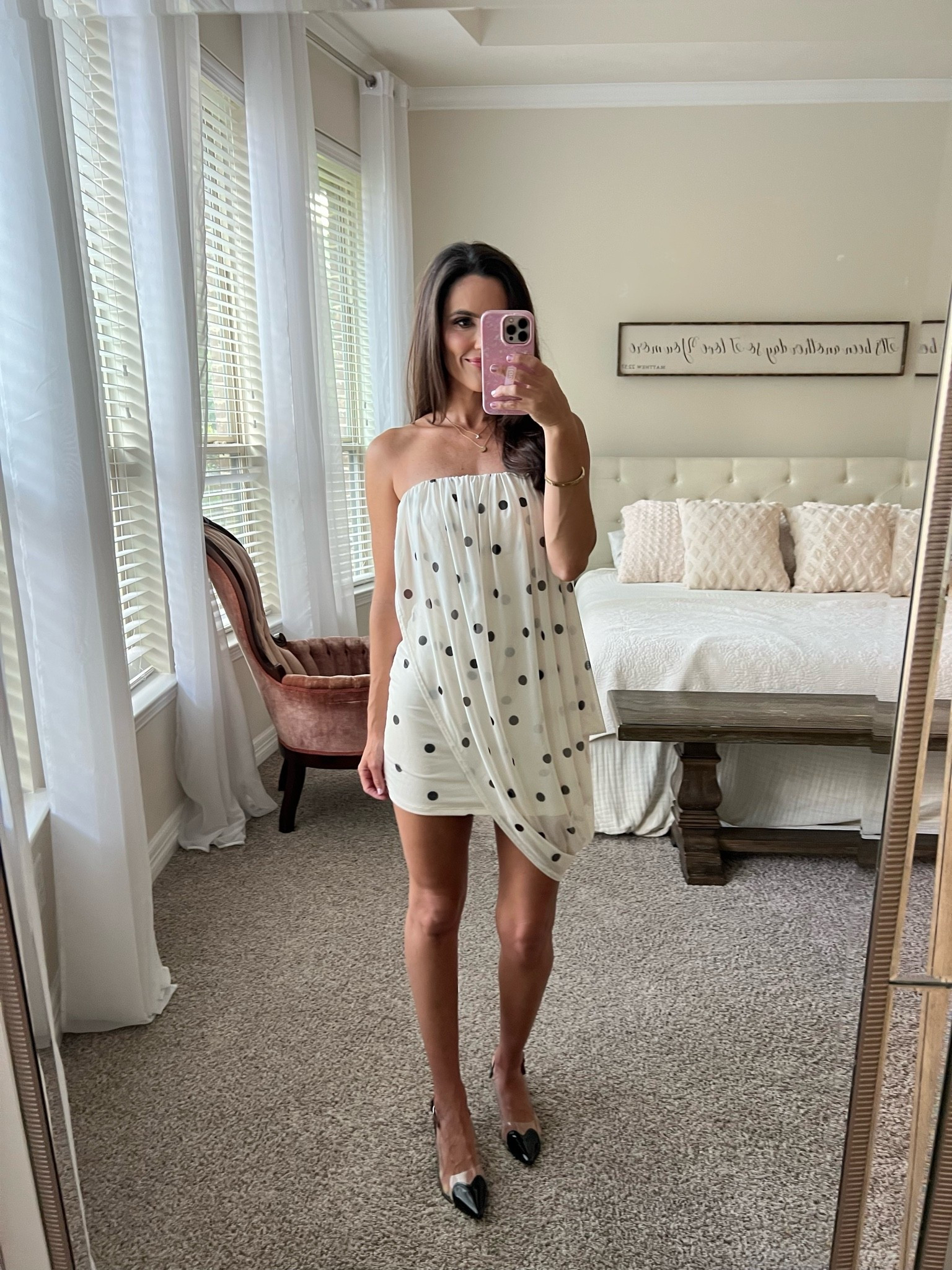 XS in dress