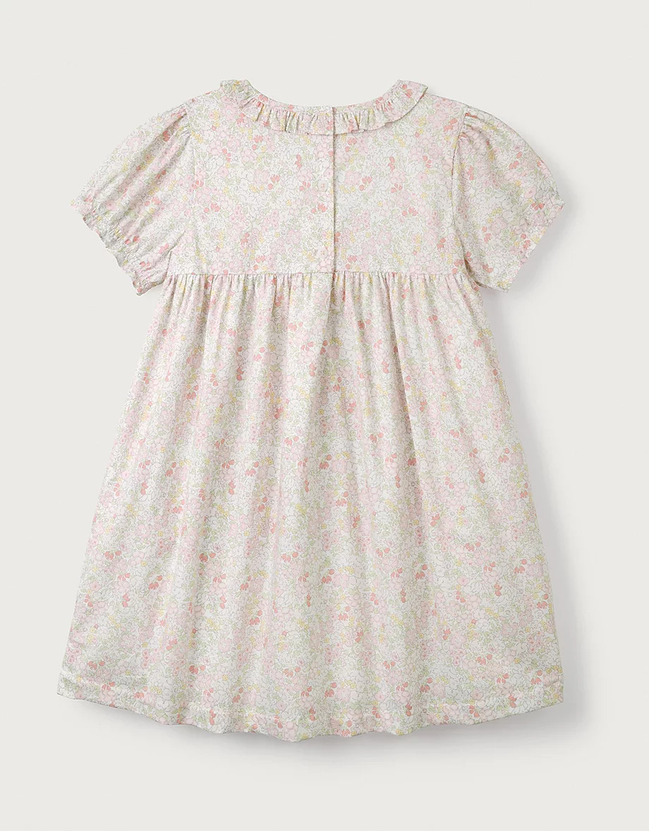 Petunia Organic Cotton Hand Smocked Dress (0–18mths) | The White Company (US & CA)