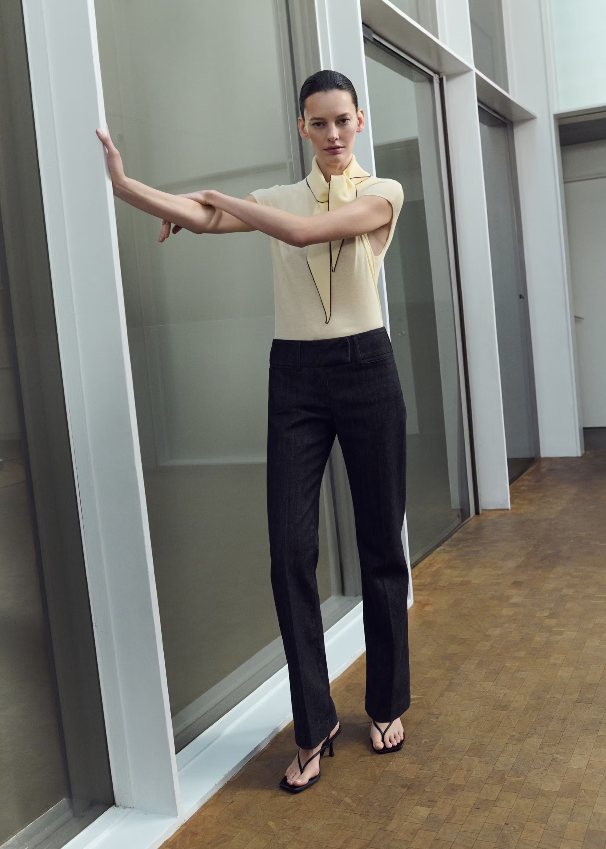 Knit top with handkerchief detail | Mango (US/MX/AU)