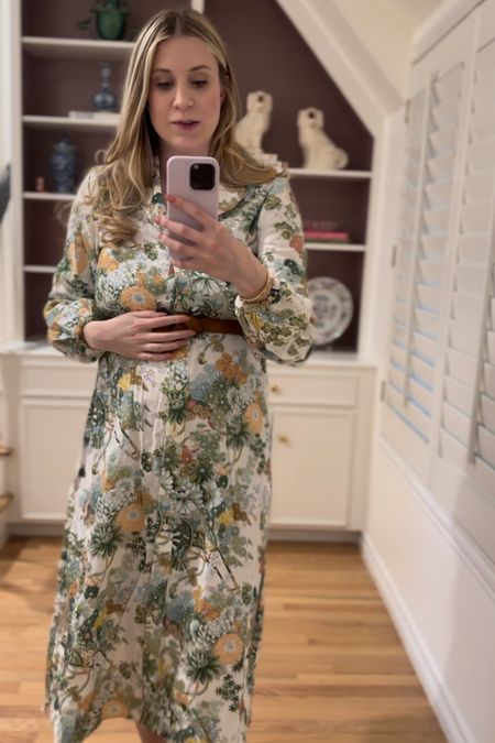 My dress is 20% off today! I have been enjoying it for maternity and can’t wait to wear it after baby arrives! It would be so cute for Easter and is adorable & fun spring dress! 

#LTKsalealert #LTKbump