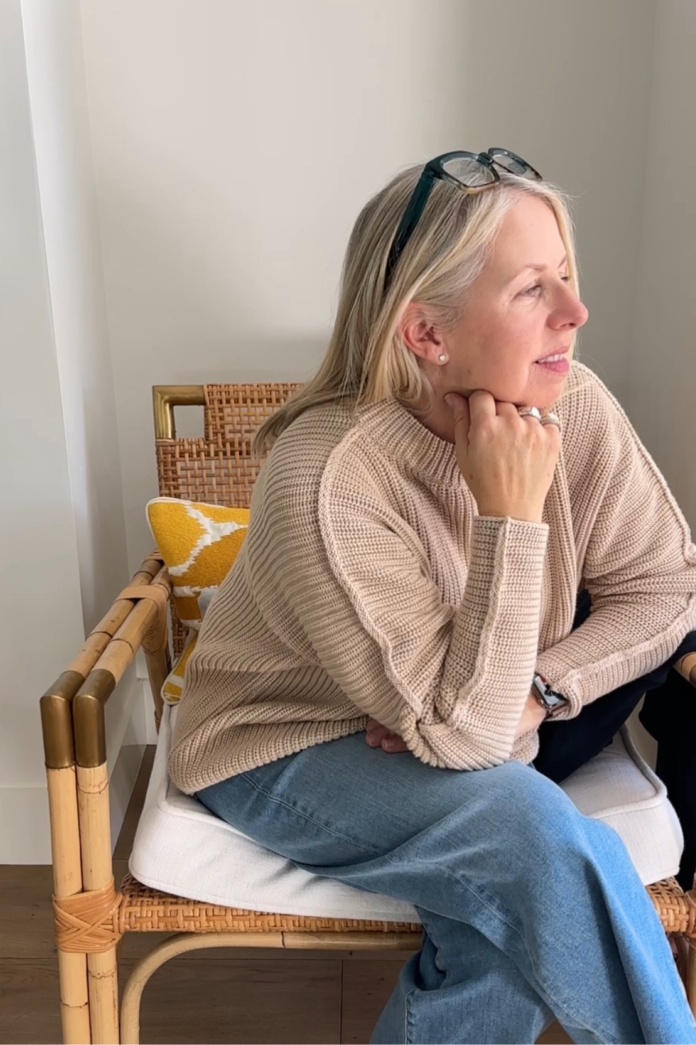 Love the cute design of this Pebble Beach cotton sweater. This was so great to have in Carmel last weekend and I paired it with the soft Galway Jeans. 
I know I will wear them both so much this fall.

#frankandeileenpartner #wearloverepeat #jeans #falllook

#LTKstyle #LTKtravel #LTKfall

#LTKStyleTip