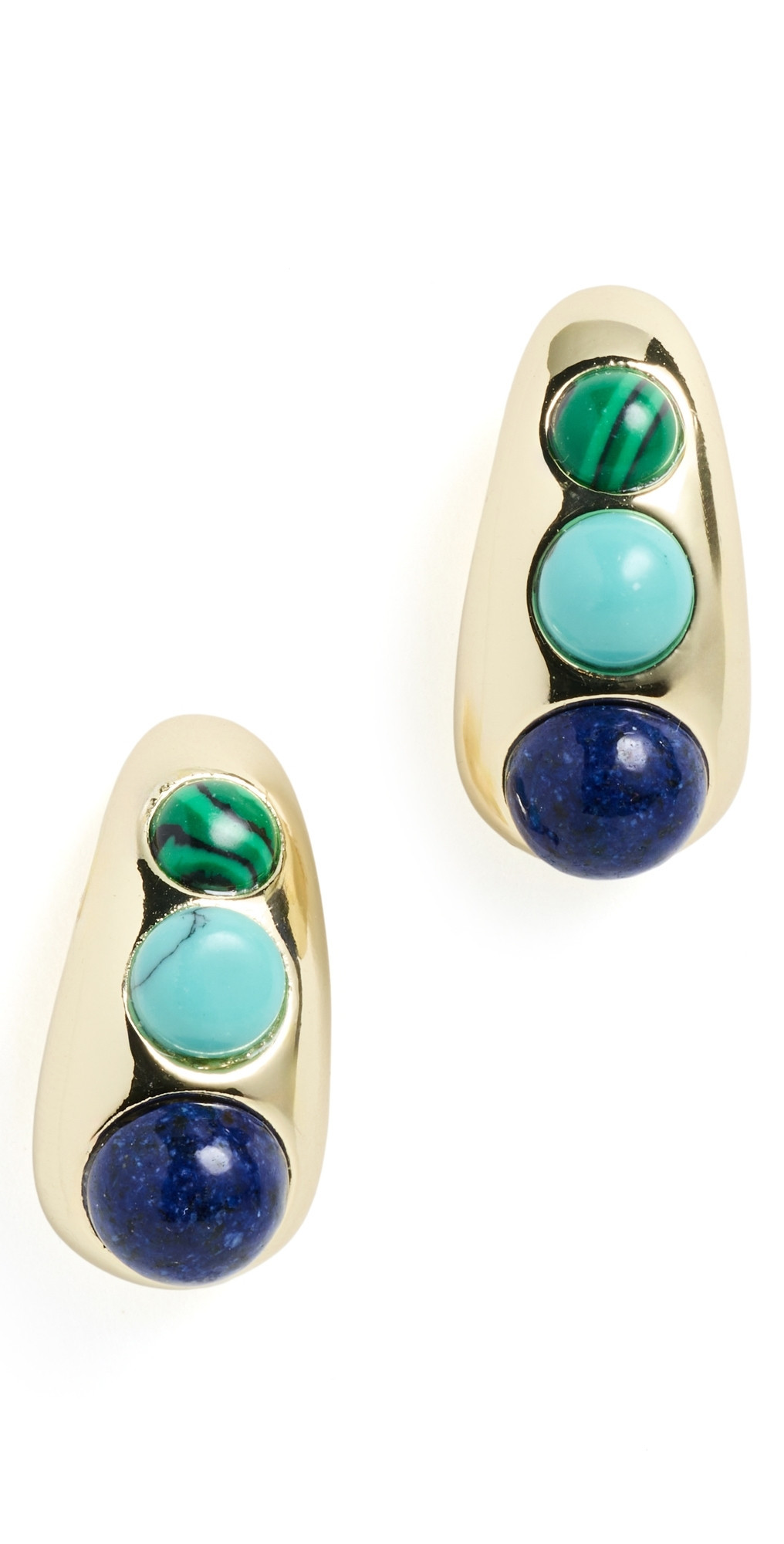 BaubleBar Ella Semi-Precious Earrings Multi One Size | Shopbop