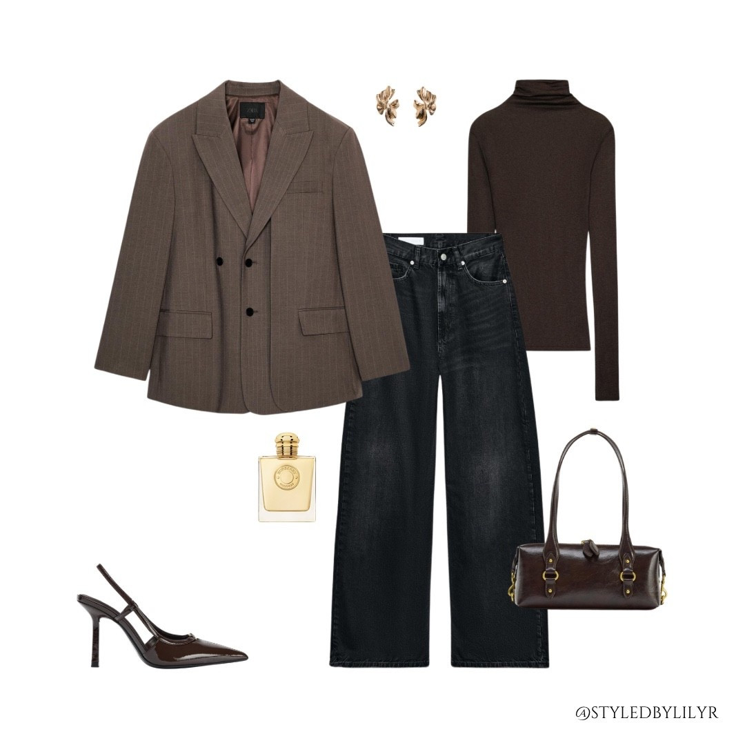 A simple date night outfit 

Love this Zara blazer 🤎 

#LTKstyletip #LTKwinter #LTKuk
