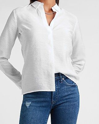 Soft Button-Up Portofino Shirt | Express