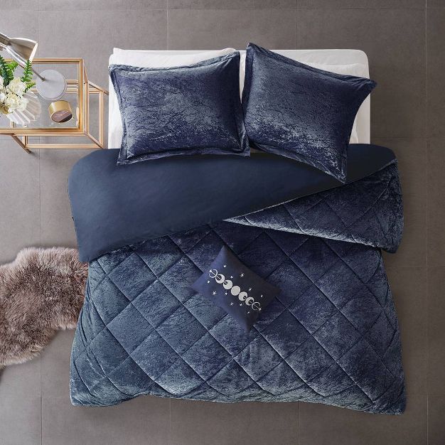 Alyssa Velvet Duvet Cover Set | Target