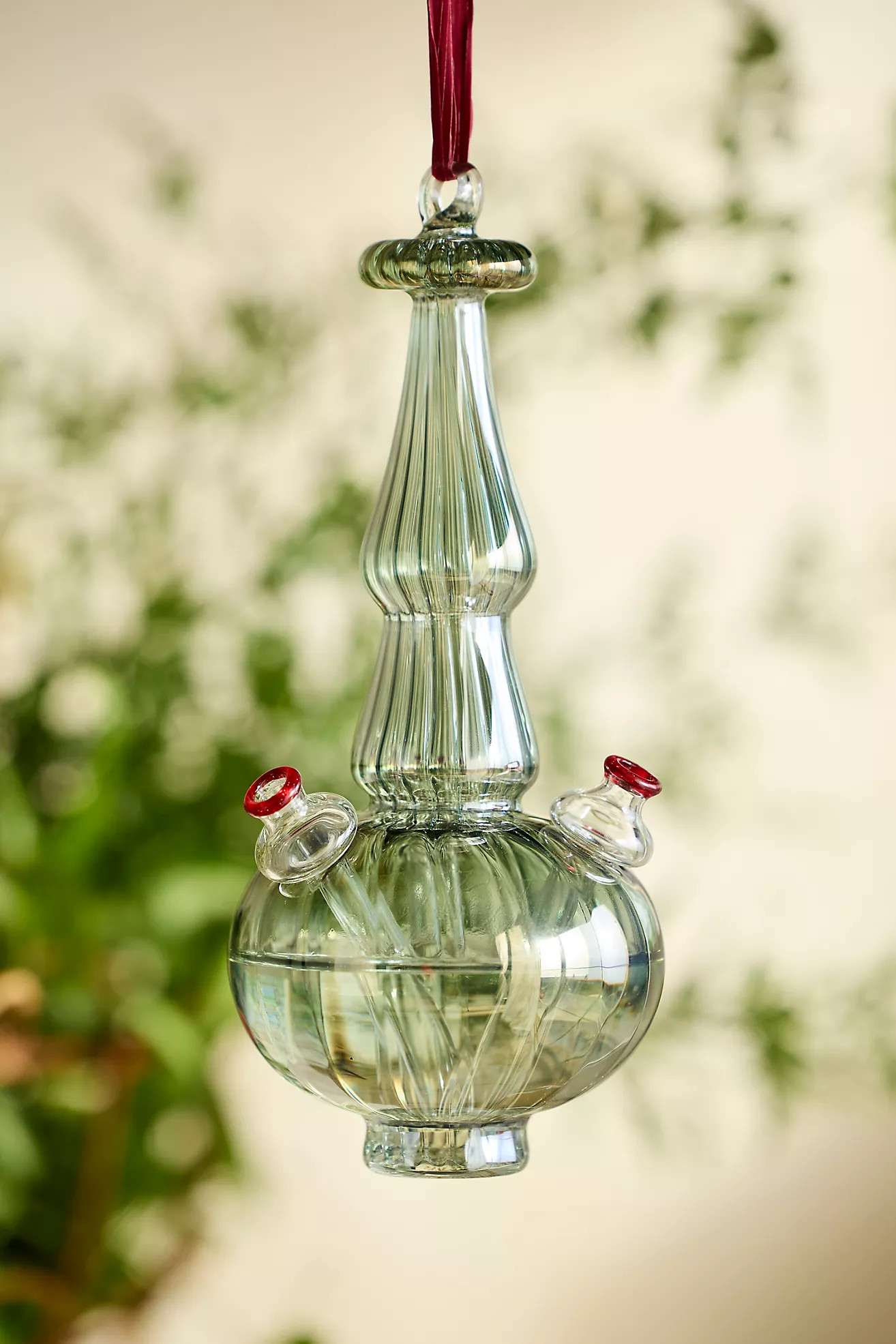 Glass Hummingbird Feeder | Anthropologie (US)