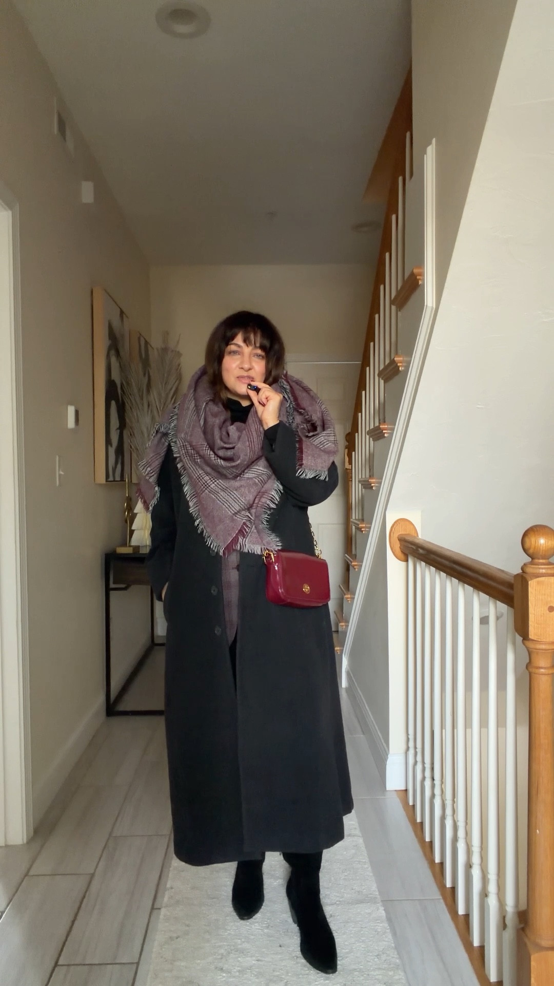 Cold weather outfit but make it cute  