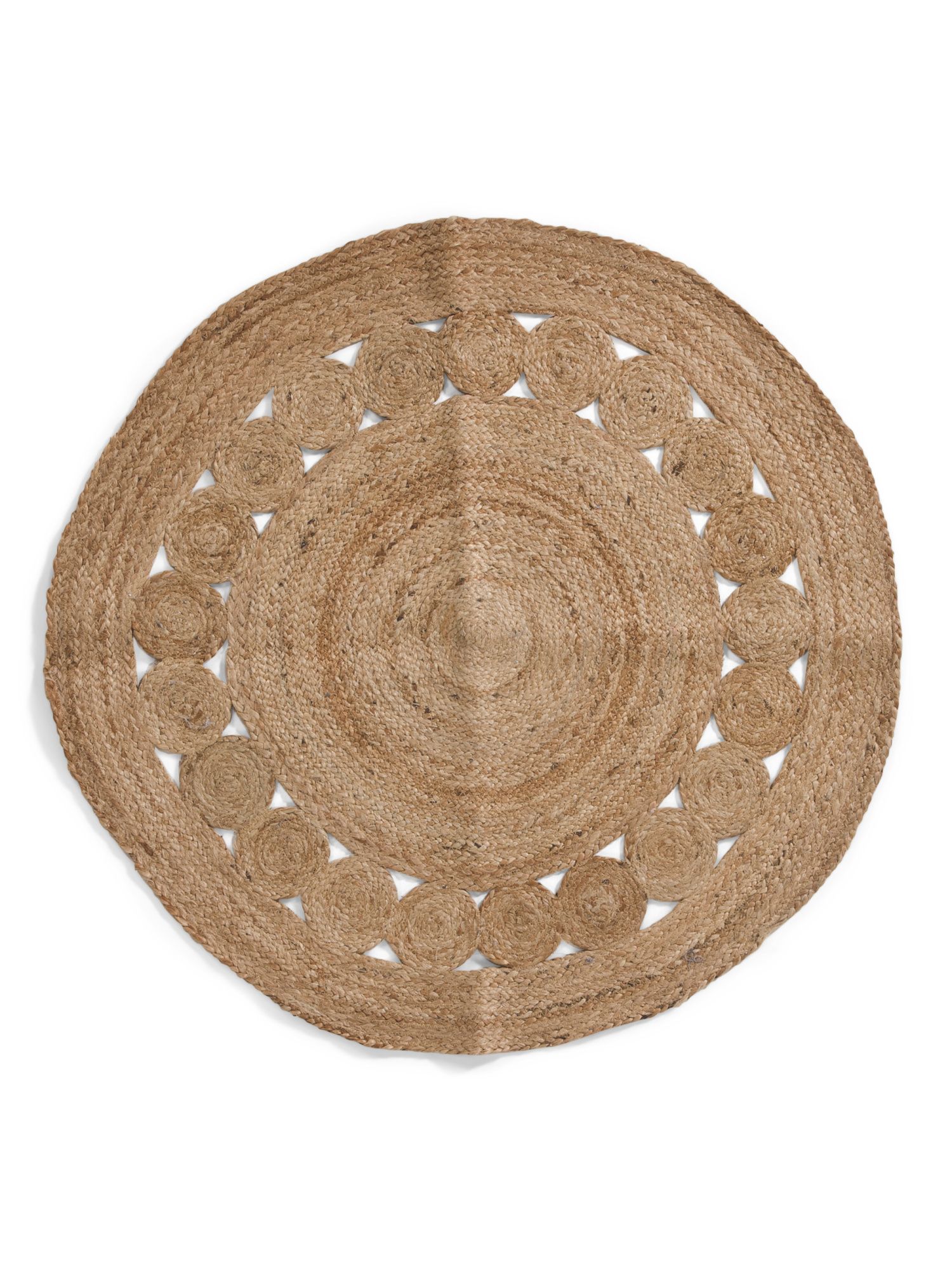 Round Fiber Scatter Rug | Marshalls