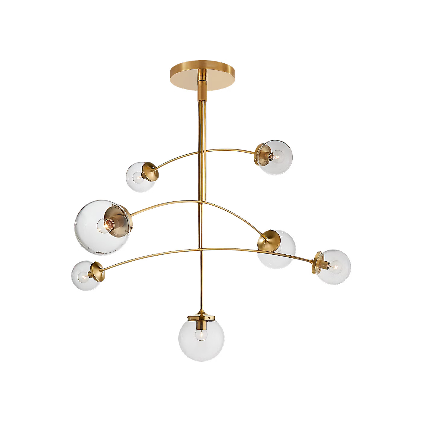 Prescott Large Mobile Chandelier | Visual Comfort
