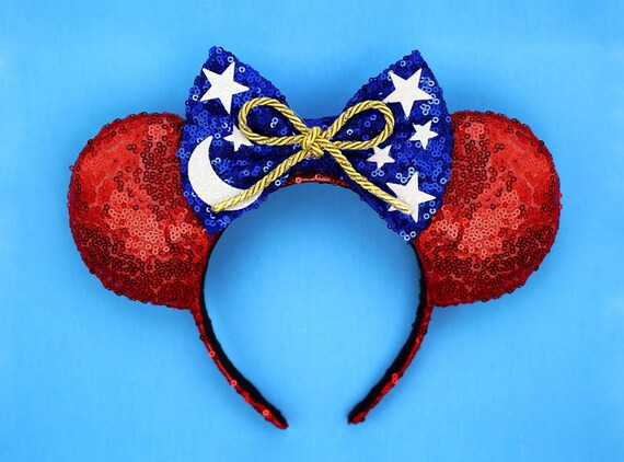 Sorcerer Mickey Mouse Ears Fantasmic Minnie Mouse Ears | Etsy | Etsy (IT)