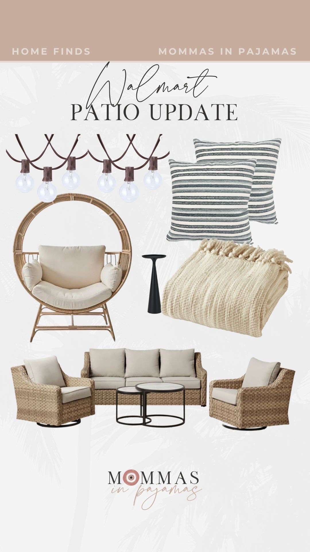 This is our first Spring in the new house and I’m so freaking excited about the patio update. I swear, I could sit in this egg chair all evening and read- it’s so comfy! These are my favorite finds and can you believe they are ALL Walmart?! 

Patio update, Walmart patio inspo

#LTKHome #LTKSeasonal