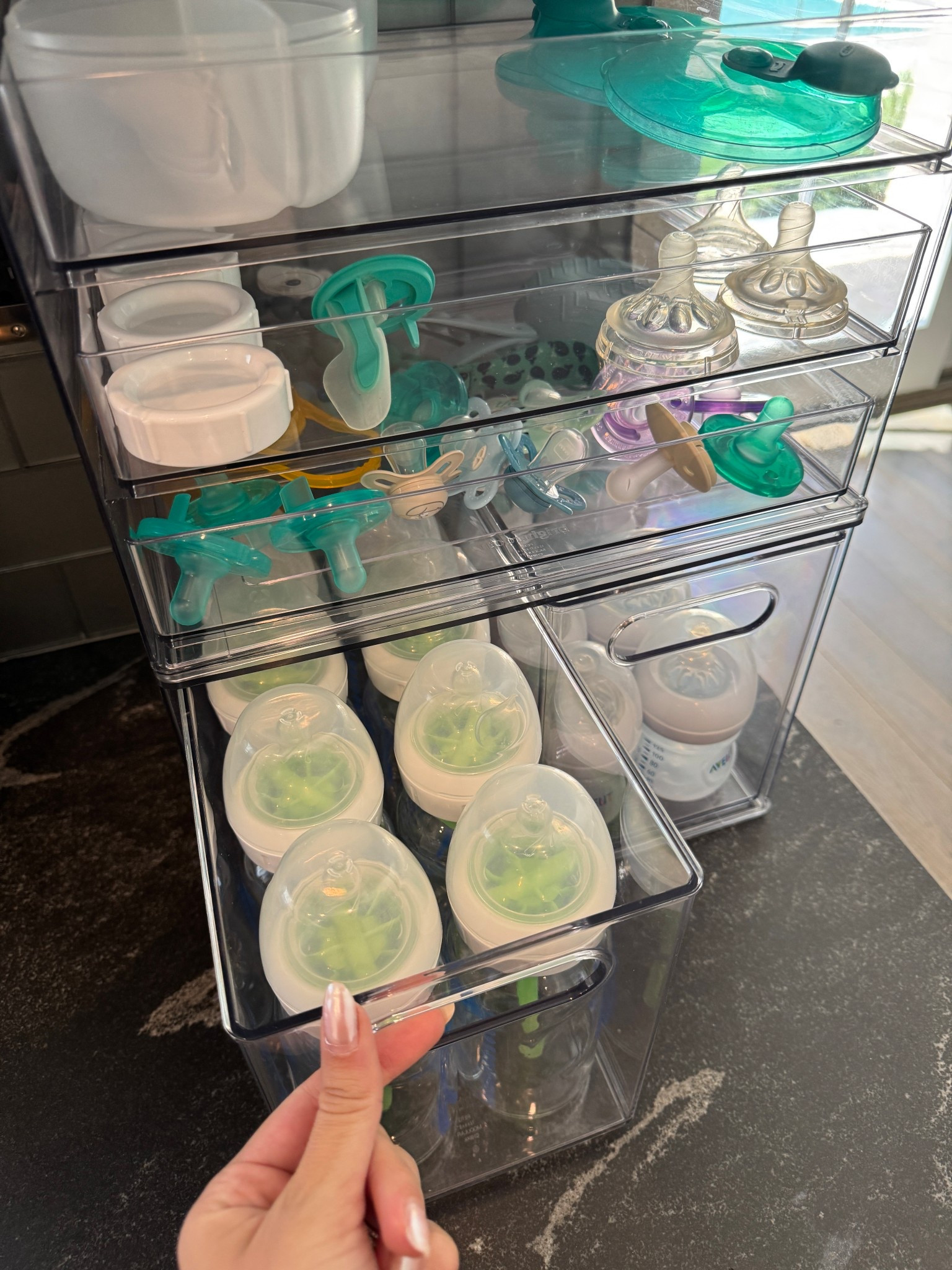 Baby bottle and pacifier organizer 🍼 ✨

#LTKmomlife #LTKBaby #LTKHome