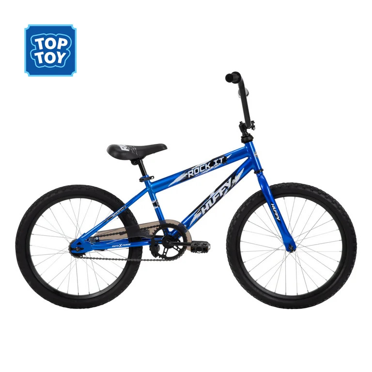 Huffy 20" Rock It Kids' Bike, Fits Riders 44"-56", Blue, Child, Boys - Walmart.com | Walmart (US)