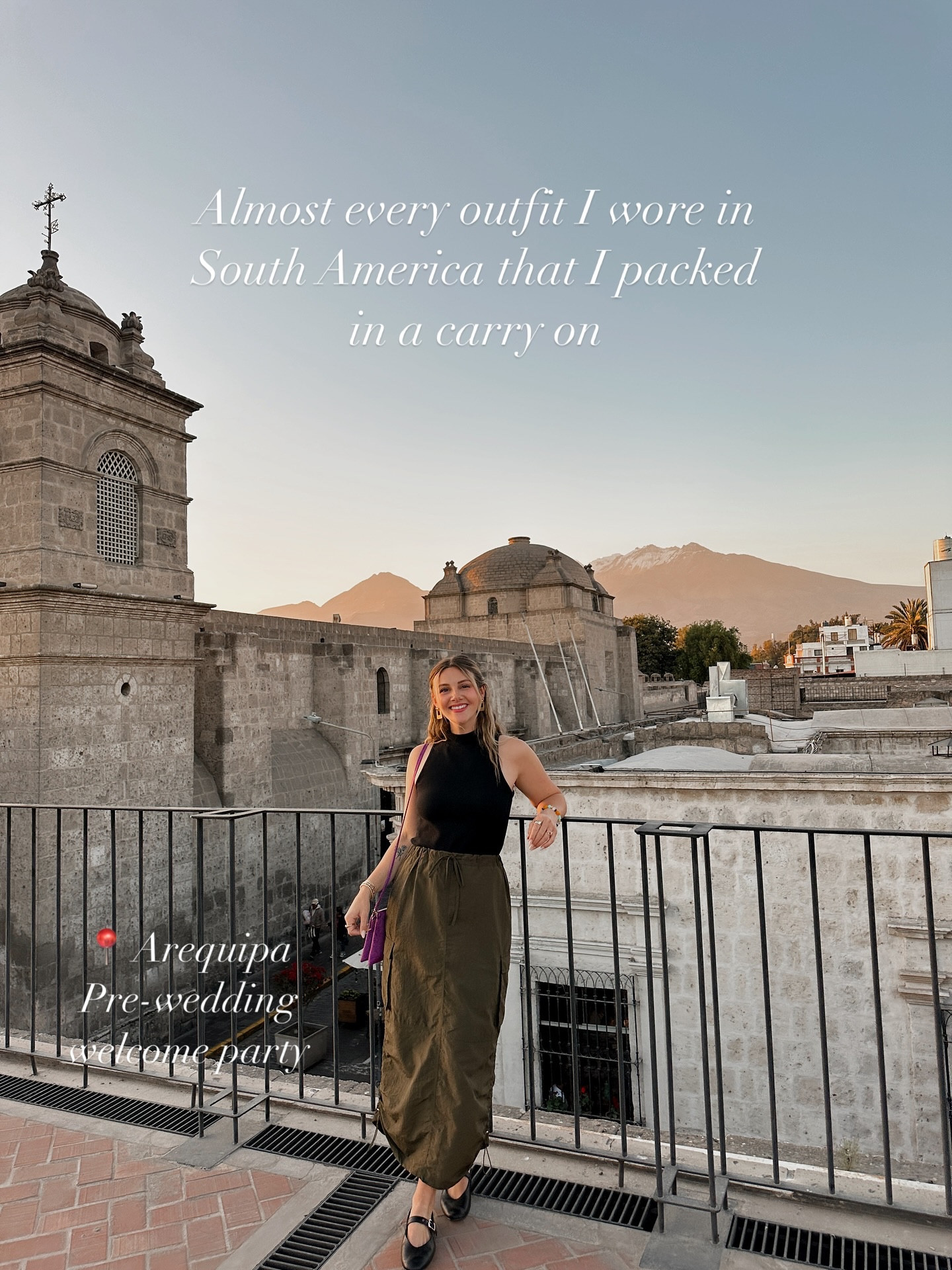 Part 1/2 Almost every outfit from my trip to Buenos Aires and Peru and when/for what I wore them! Lots of mixing and matching and layers! Definitely got bored of the clothes by the end but the changing of climates helped! 