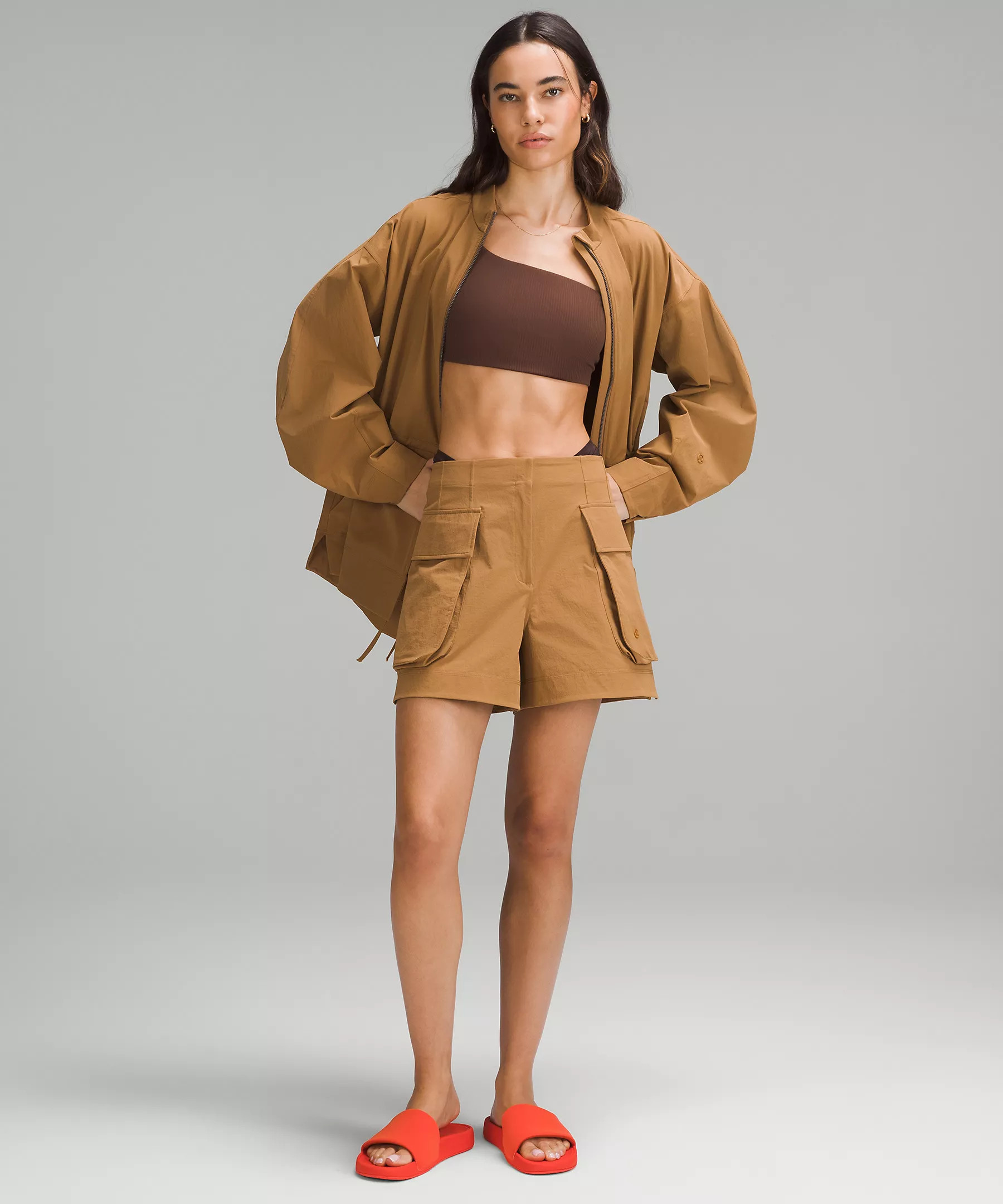 Relaxed-Fit Super-High-Rise Cargo Short 4" | Lululemon (US)