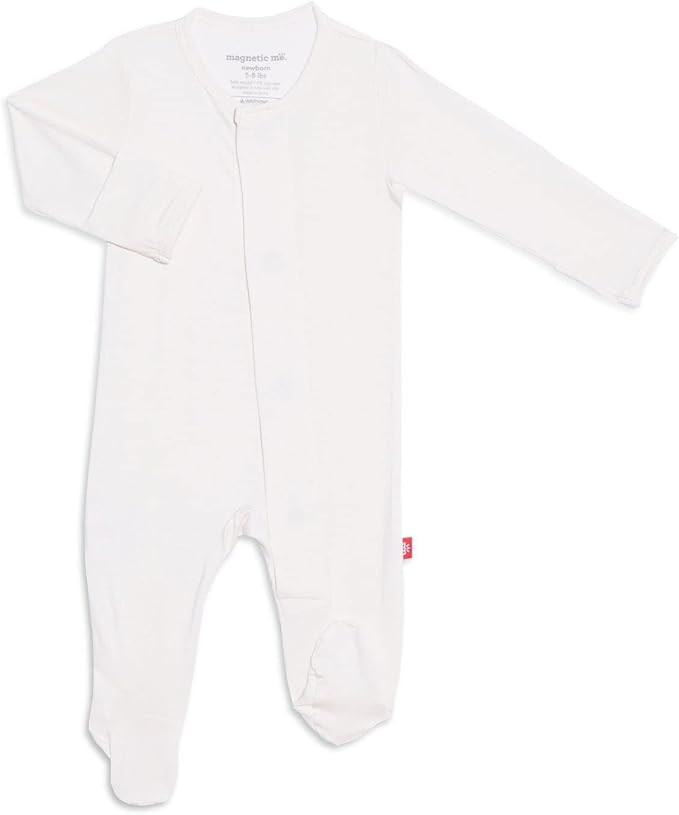 Magnetic Me Footie Pajamas Soft Modal Baby Sleepwear with Quick Magnetic Fastener | Boys and Girl... | Amazon (US)