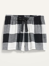 Matching Printed Flannel Pajama Shorts for Women -- 2.5-inch inseam | Old Navy (US)
