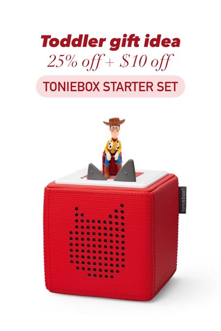 Tonie box on sale!!
Toddler Christmas gift idea 


#LTKkids #LTKGiftGuide #LTKHoliday