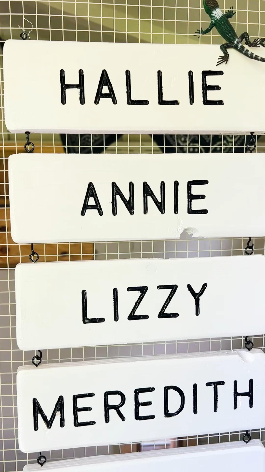Our chicken name signs got hung this weekend! We’re obsessed with our chickens & their Parent Trap names!

#LTKHome #LTKmomlife #LTKdayinmylife