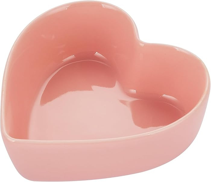 WHJY Cute Heart Shaped Bowls, Red Candy Dish, Cute Candy Bowl for Valentines Day, Date Night | Amazon (US)