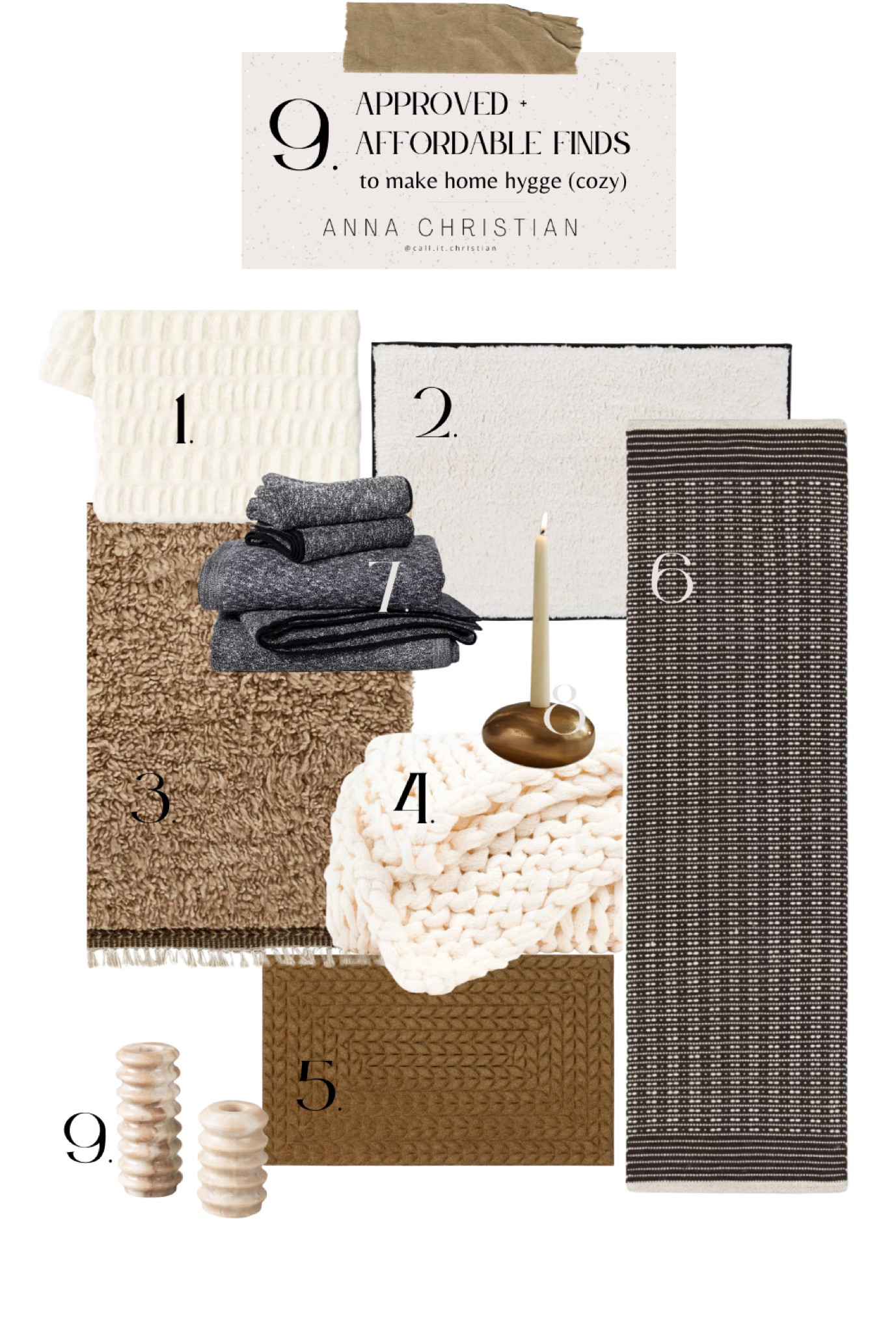 Brought 9 items into my home- and love them all. Make home cozy for the coziest season! 🖤🖤🖤
