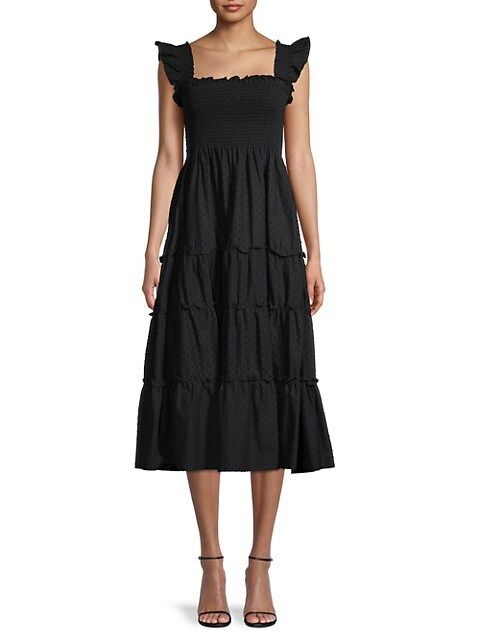 Calyso Smocked Tiered Dress | Saks Fifth Avenue OFF 5TH