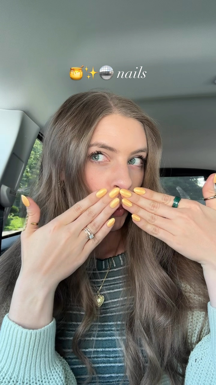 🍯✨🪩 nails!



Honey butter yellow bright pastel mustard summer nails, yellow nail inspo for July August, affordable Amazon jewelry rings necklace hoop earrings gold, nails transition video before and after look, chrome powder on top for shiny nails

#LTKSeasonal #LTKStyleTip #LTKFindsUnder50