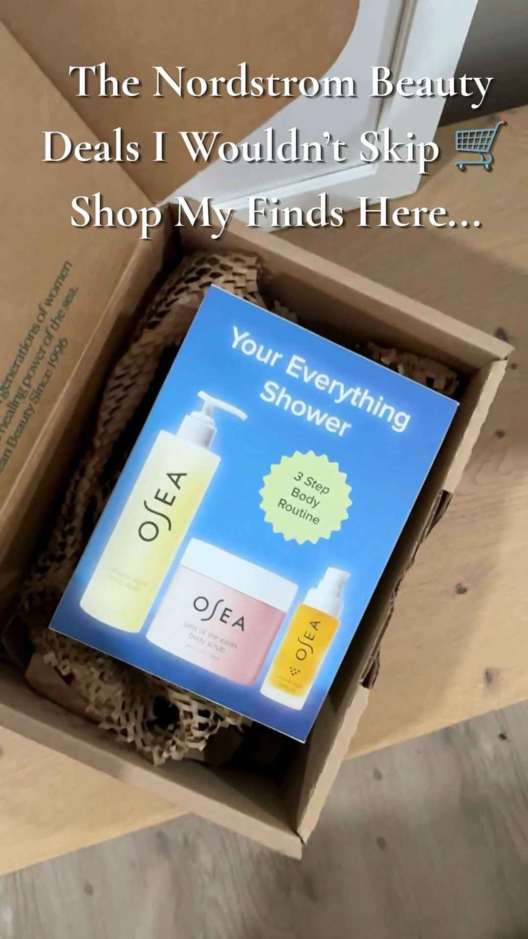 Final call for Nordstrom Anniversary Sale beauty favorites! Adding OSEA to your body care routine is an easy way to bring home a little luxury before the sale officially ends. Nordstrom Anniversary Sale beauty, OSEA body care set, luxury shower routine, clean beauty products, self care essentials, body skincare routine, beauty gift ideas, skincare favorites, wellness routine, spa at home

#LTKBeauty #LTKSaleAlert #LTKselfcare