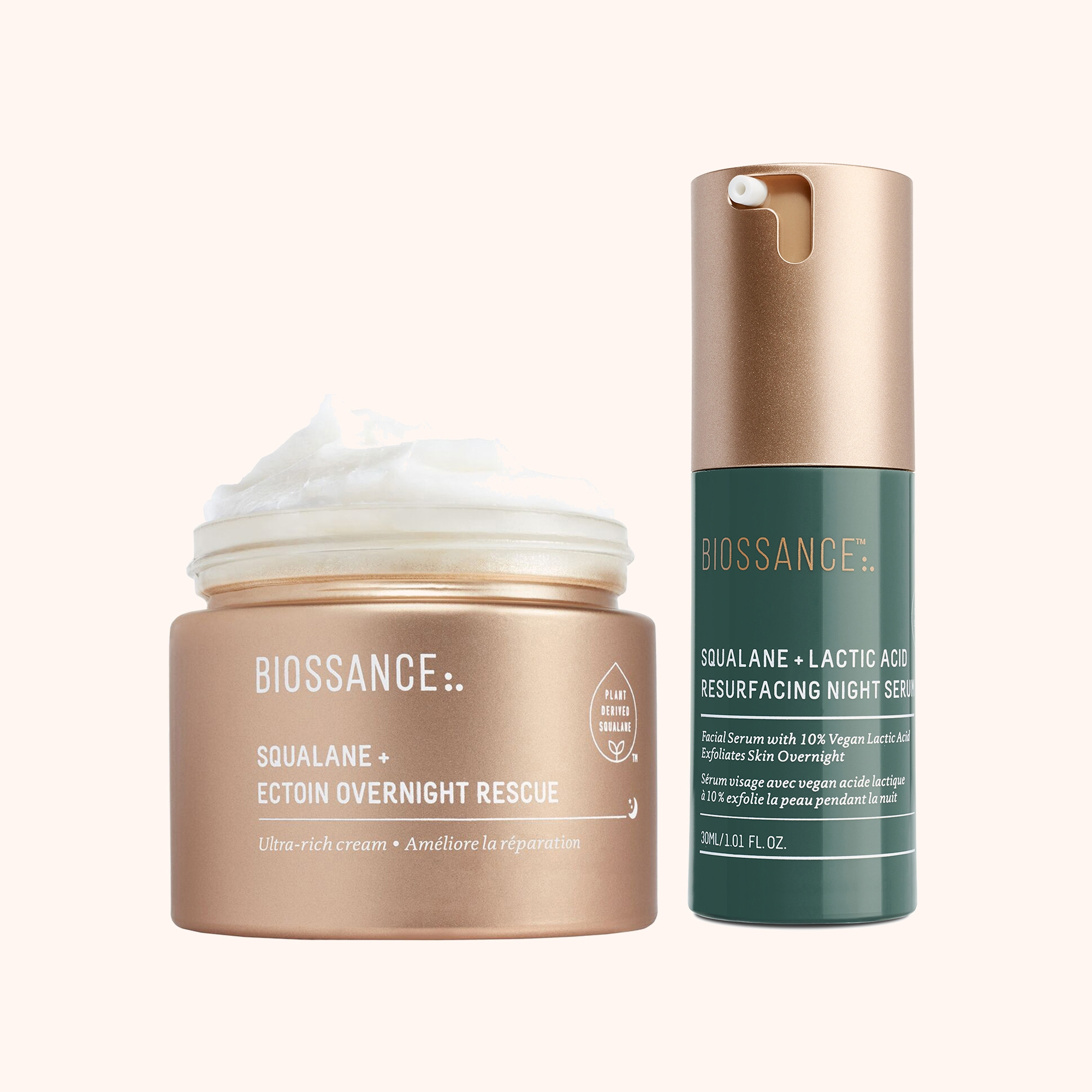 Nighttime Renewal Duo | Biossance | Biossance US