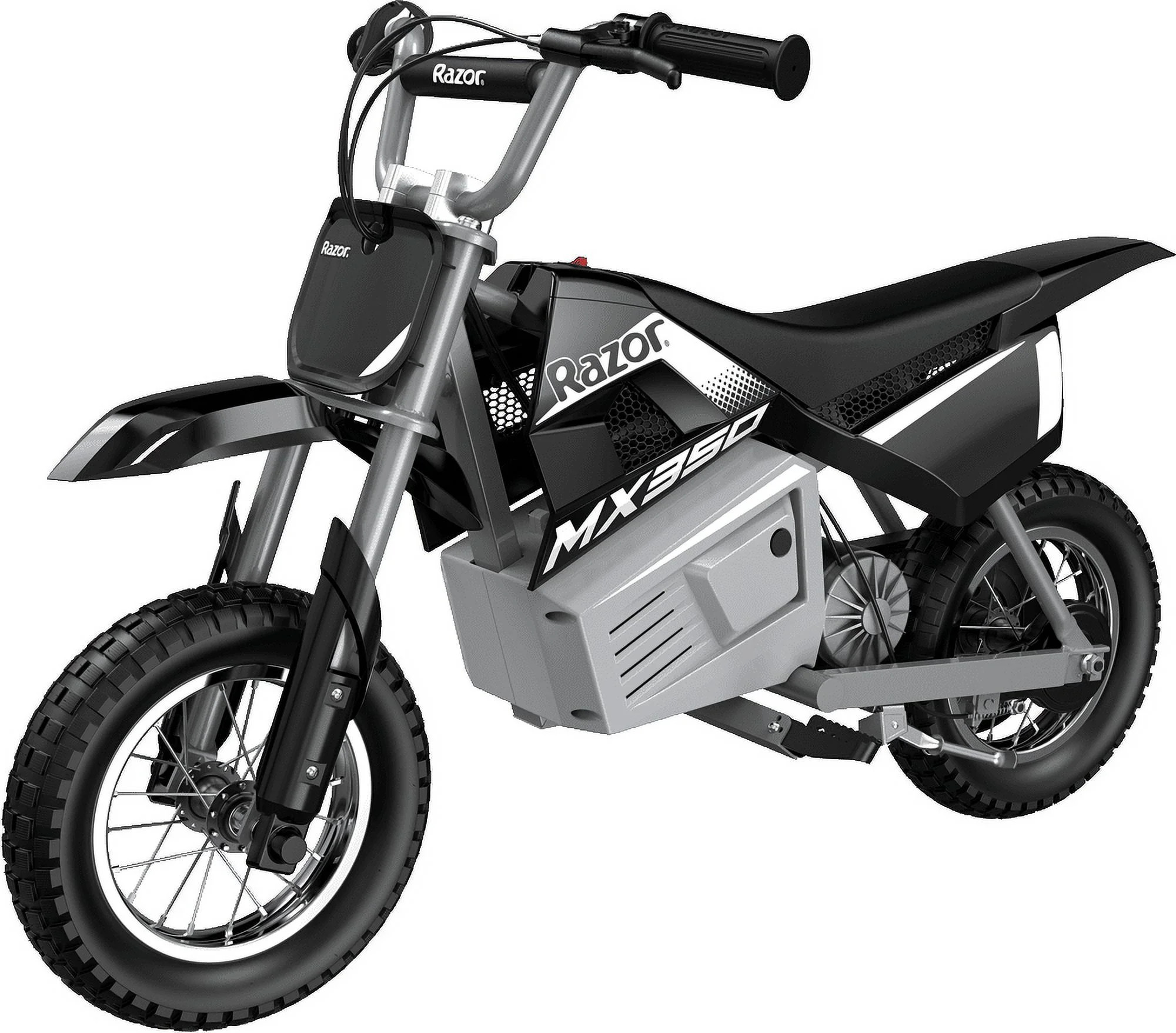 Razor Dirt Rocket MX350 - Black with Decals, up to 14 mph, 24V Electric Dirt Bike for Child 8+ | Walmart (US)