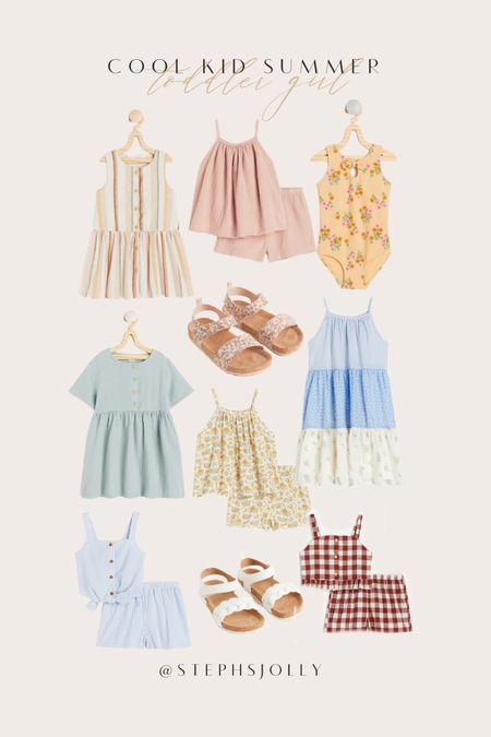 Toddler girl summer shoes and dresses / sets 

#LTKfamily #LTKkids