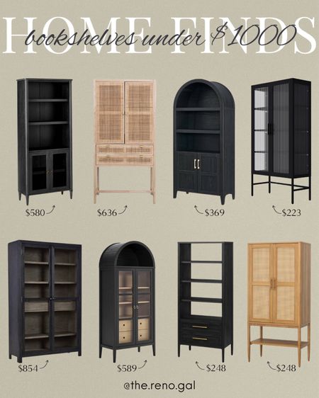 Bookcases under $1000!

Bookcase, hutch, China cabinet, bookshelf, black bookcase, black hutch, rounded bookcase, rounded hutch, wood bookcase, wood hutch, arch cabinet, arch bookshelf, bookcase with glass doors, hutch with glass doors , dining cabinet , Wayfair finds, Amazon cabinet , white bookshelf, open bookcase, white bookcase, white cabinet 

Armoire under $1000
Bookshelf under $1000
Cabinet under $1000

#amazonfinds #founditonamazon #amazonhome 

#LTKhome #LTKstyletip #LTKsalealert