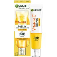 Garnier Vitamin C Daily UV Brightening Fluid Invisible SPF 50+ 40ml | Look Fantastic (UK)