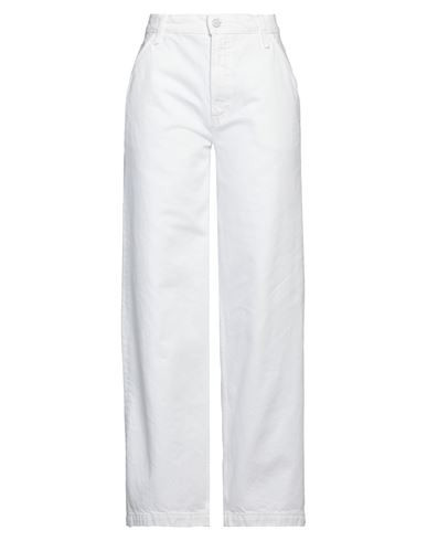 Mother Woman Jeans White Size 29 Cotton | YOOX (US)