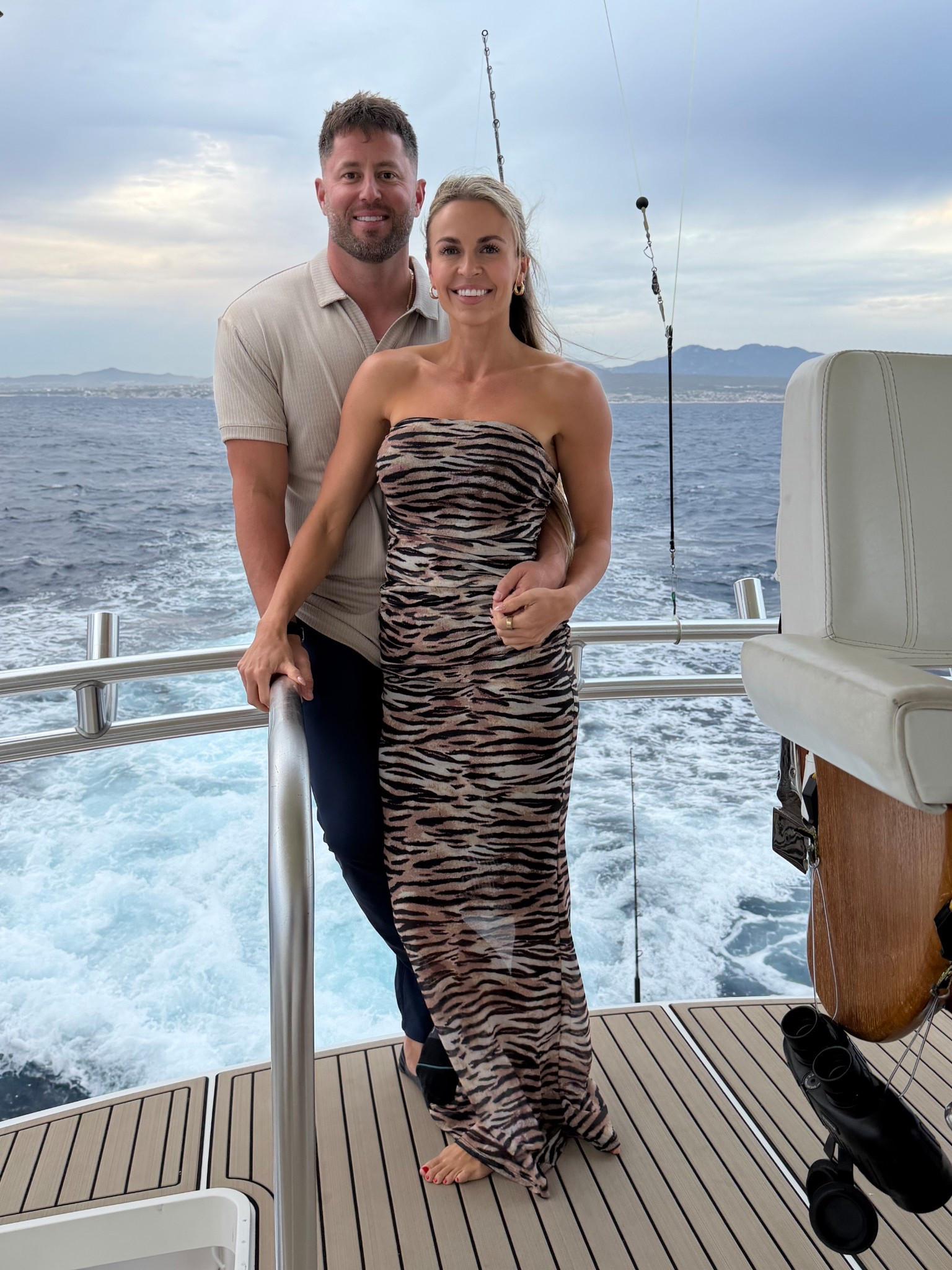 Small in the dress. It’s very light weight and stretchy. I could have sized down and been fine but I’m typically never a XS. I’m 5’5 and the overall fit was plenty long 