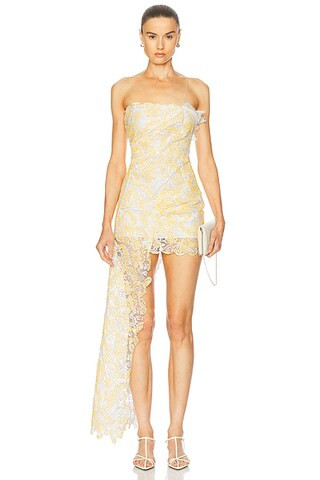 Floating Lace Cami Mini Dress | FWRD 