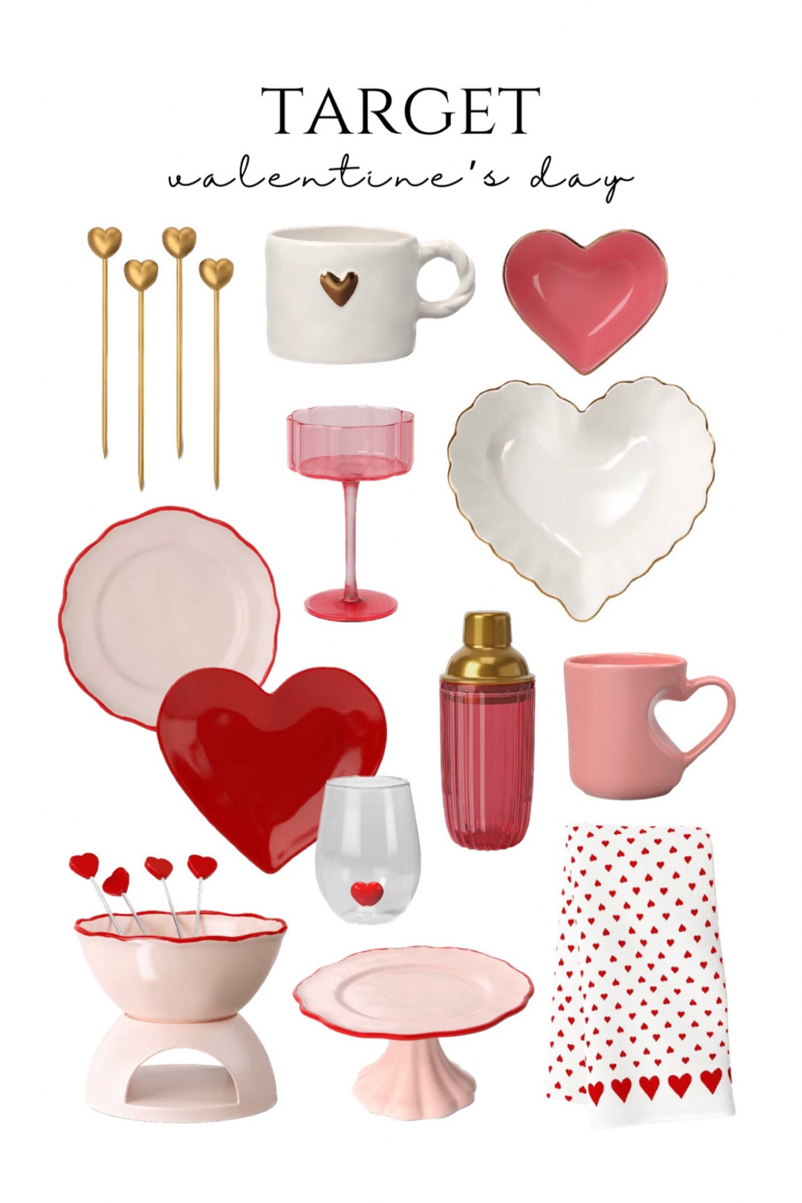 Target Valentine’s Day kitchen and dining, decor heart plates hesrt dishes pink and red vday decor 

#LTKFindsUnder50 #LTKHome #LTKSaleAlert