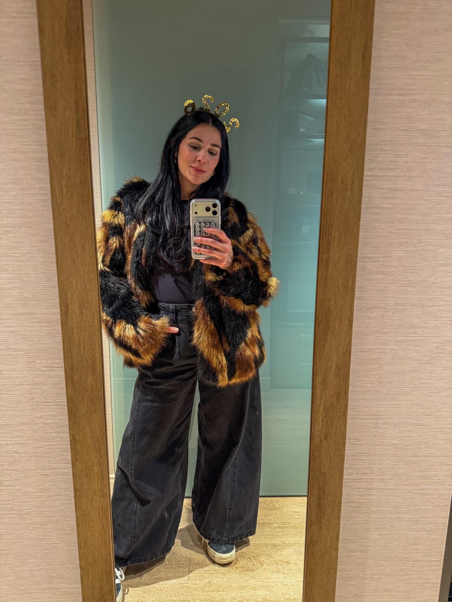 Hello 2026! 2025 flew by and I plan to share some of my favorite looks of the year that I didn’t get a chance to share before but, for now, I’m sharing my NYE look while roadtripping! 
You can never go wrong with a classic fit and a statement piece. This faux fur jacket kept me warm on a cold Savannah night and these may be one of my favorite pairs of jeans! Petites rejoice, a wide leg that doesn’t have you wearing heels! 

The jacket is the Vessi Jacket from Hutch. Couldn’t find the link but so good! 

#LTKTravel #LTKootd #LTKPetite