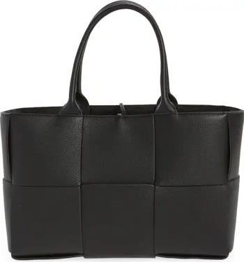 Arco Intrecciato Leather Tote | Nordstrom