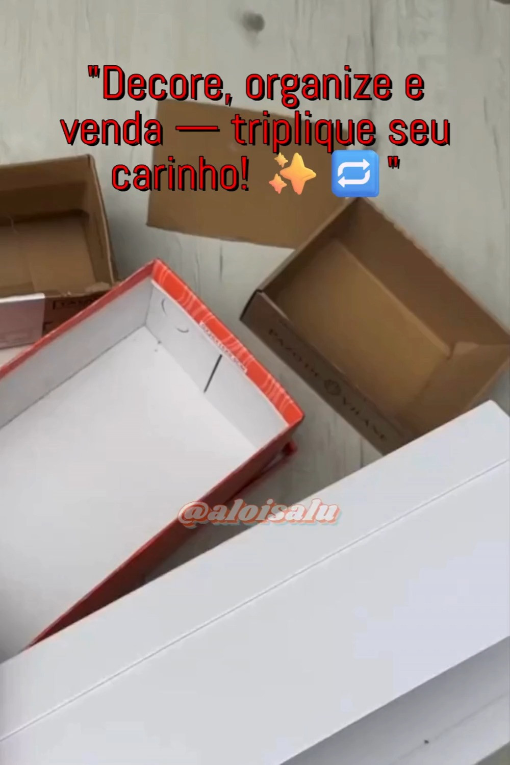 Monte e Venda! ✨📦
Na minha loja selecionei materiais incríveis pra você começar agora mesmo a montar suas caixas organizadoras — perfeitas pra decorar, organizar ou vender com lucro. Este tutorial é prático e voltado para quem quer empreender: mostro passo a passo como forrar, arrematar e dar acabamento profissional usando itens fáceis de encontrar. Vem comigo — além de aprender, você pode fazer hoje mesmo com os materiais que já estão na loja. Salve este pin, visite minha loja e comece seu mini negócio criativo hoje! Conferir os produtos recomendados e meu canal no Telegram Allure Live Vip Ofertas com dicas exclusivas. Siga, compartilhe e salve para não perder as novidades! 💖📦💸
            çavocêmesmo 

 #artesanato #diy #upcycling #reciclagemcriativa #empreendedorismo #lojavirtual #feitoamao #vendaonline #craftbusiness #handmade #organizacao #decoracao #fa #sustentabilidade #homedecor #crafts #ecofriendly #smallbusiness #sidehustle #diybrasil #craftideas #sellerstips #pinshop #publi #aloisalu #LTKpromo #LTKhome #LTKdicadeestilo