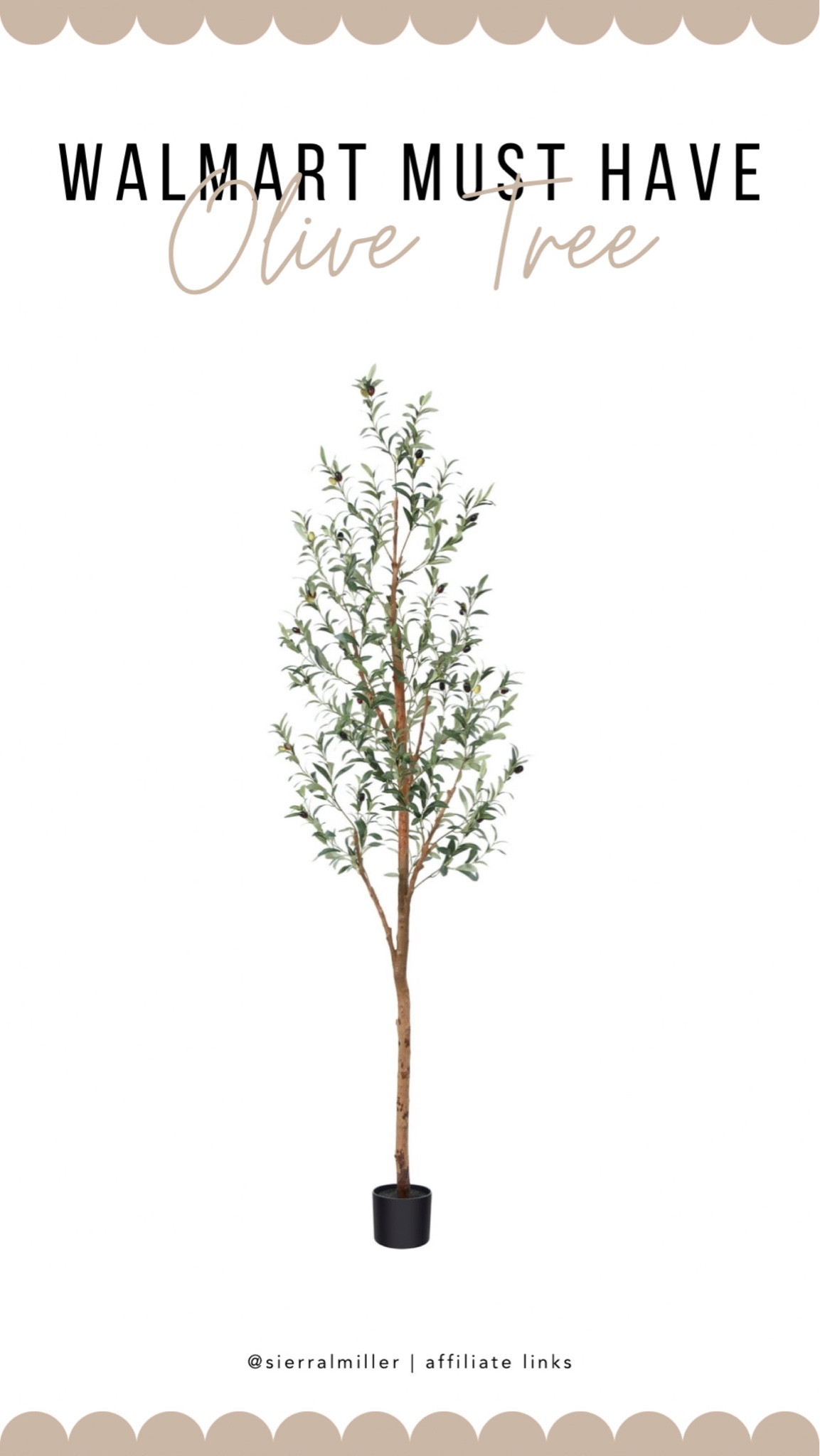 This 7ft olive tree from @walmart is a must have! #WalmartPartner #WalmartFinds 

#LTKFindsUnder50 #LTKHome