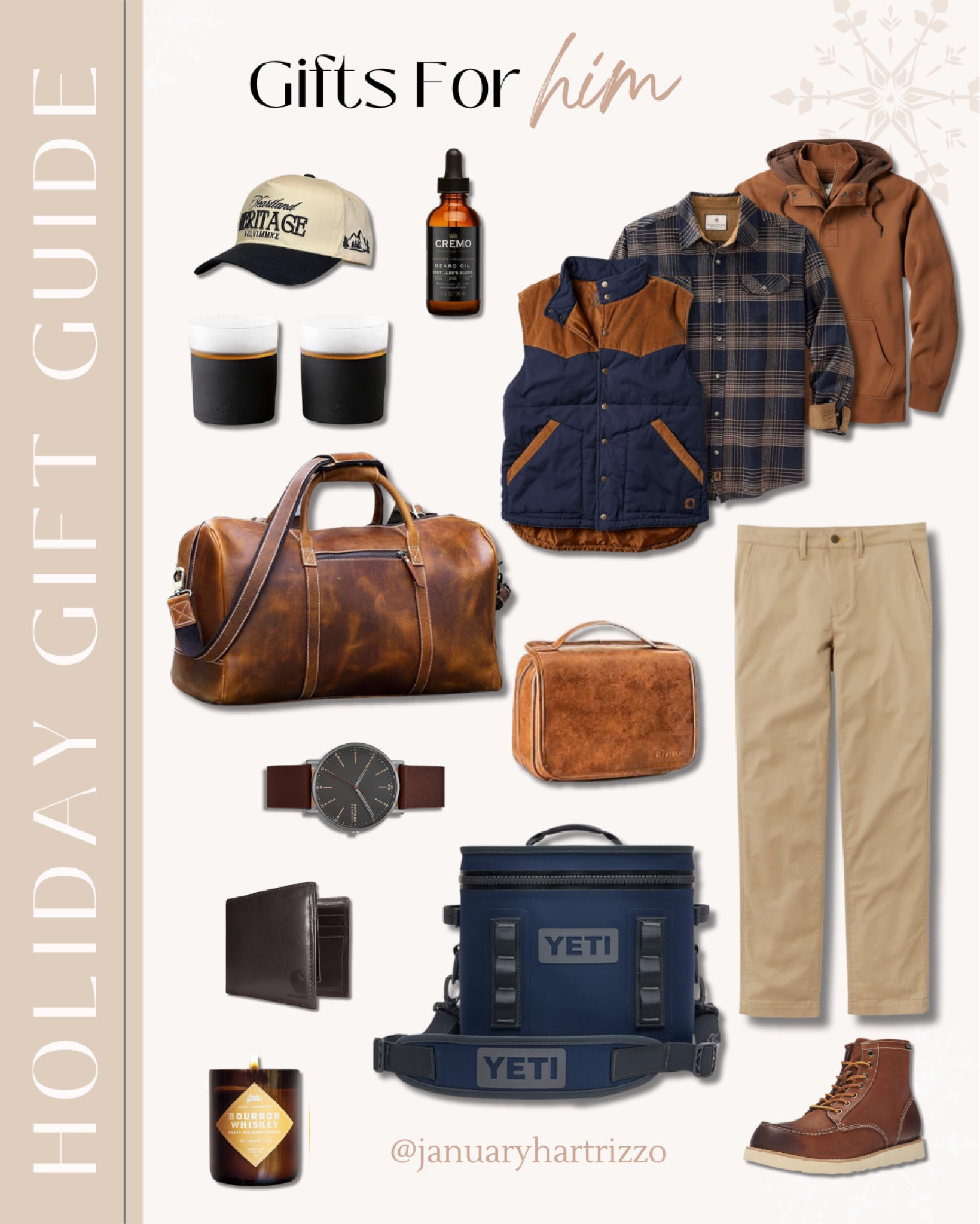 Gifts for Him! These are perfect finds for any of the men in your life! Grab them all or bundle a few.

Men’s fashion, cooler, bourbon glasses, men’s accessories 

#LTKHoliday #LTKGiftGuide #LTKMens