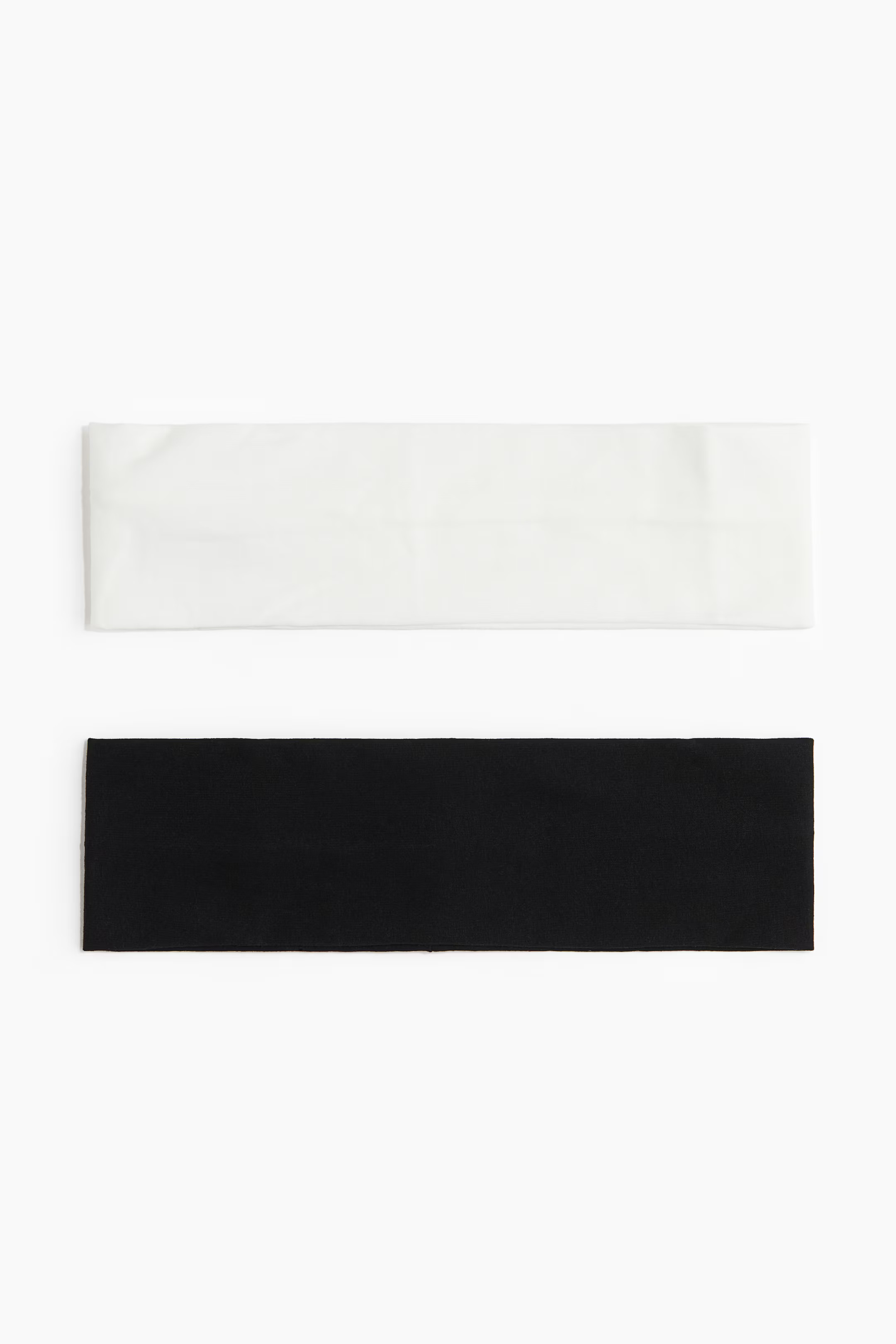 2-pack jersey hairbands | H&M (UK, MY, IN, SG, PH, TW, HK)