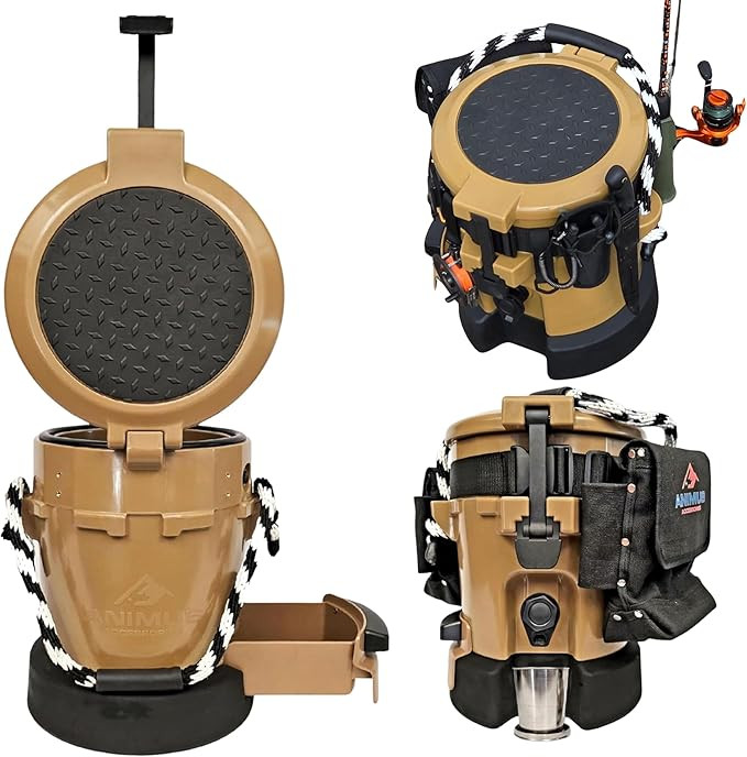 Animus Cooler- Work, Fishing, Hunting & Recreation-Durable Bucket Coolers with Organization. Food... | Amazon (US)