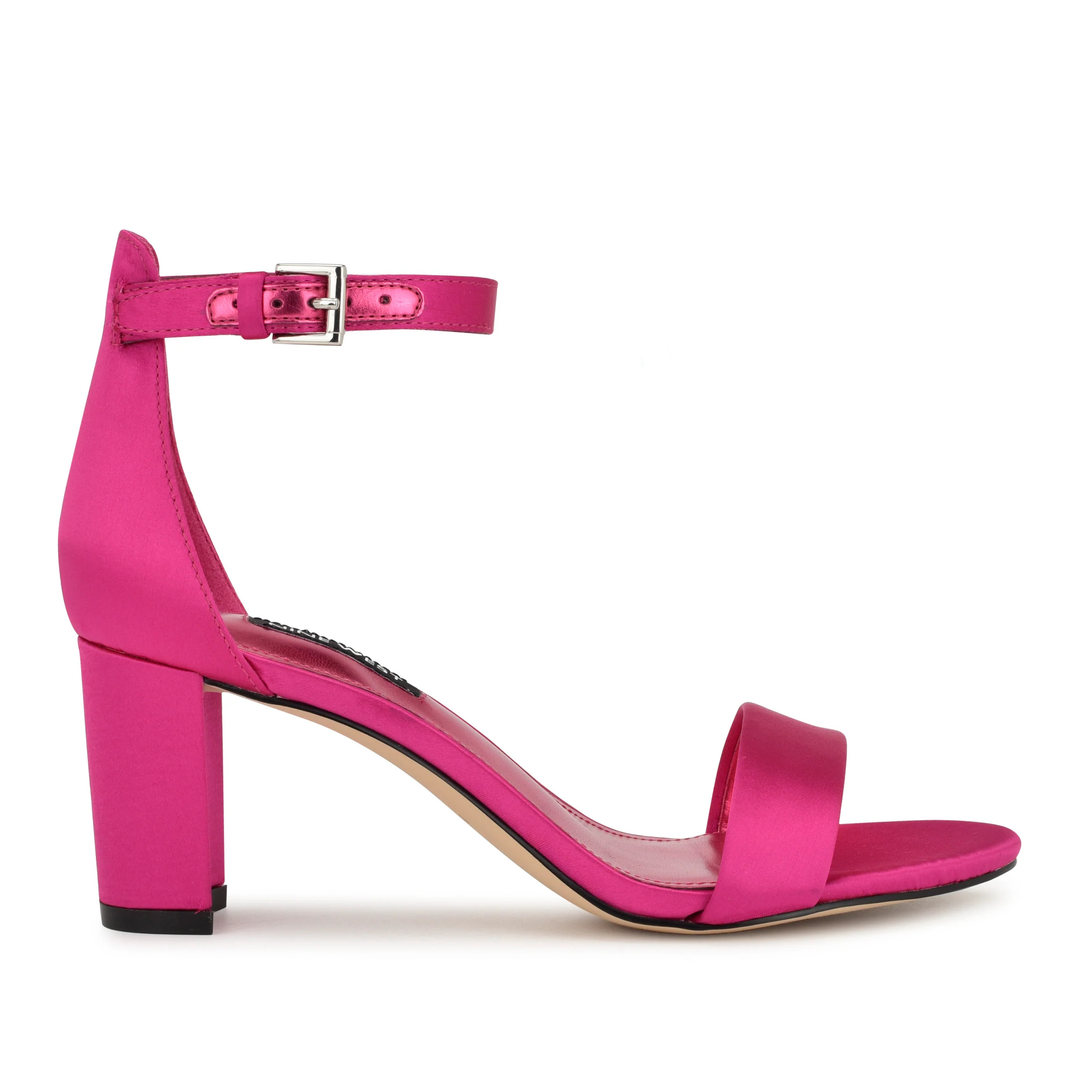 Pruce Ankle Strap Block Heel Sandals | Nine West (US)