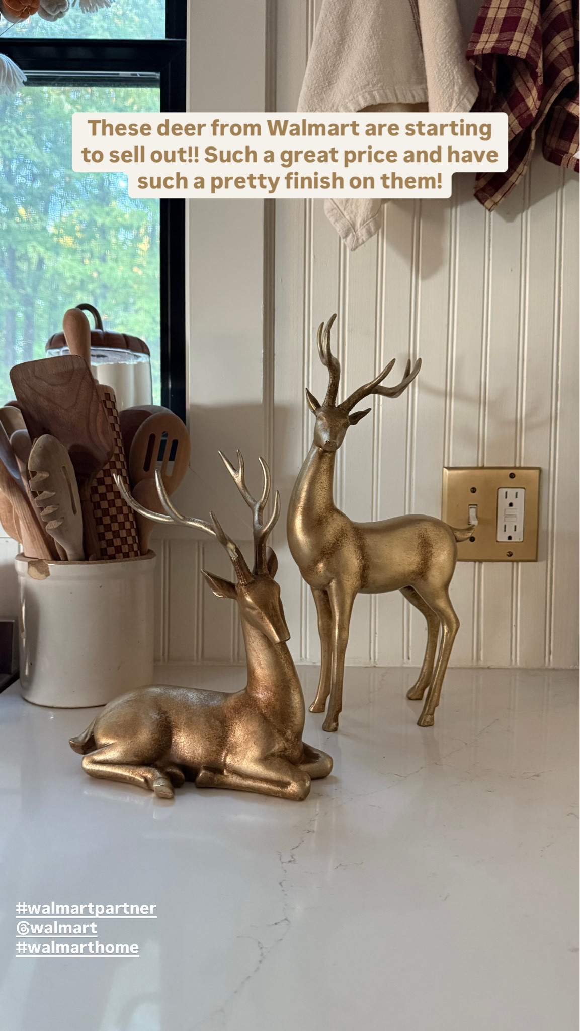 #walmartpartner These deer from Walmart are one of my fave finds recently!! So pretty! @walmart #walmarthome

#LTKSeasonal